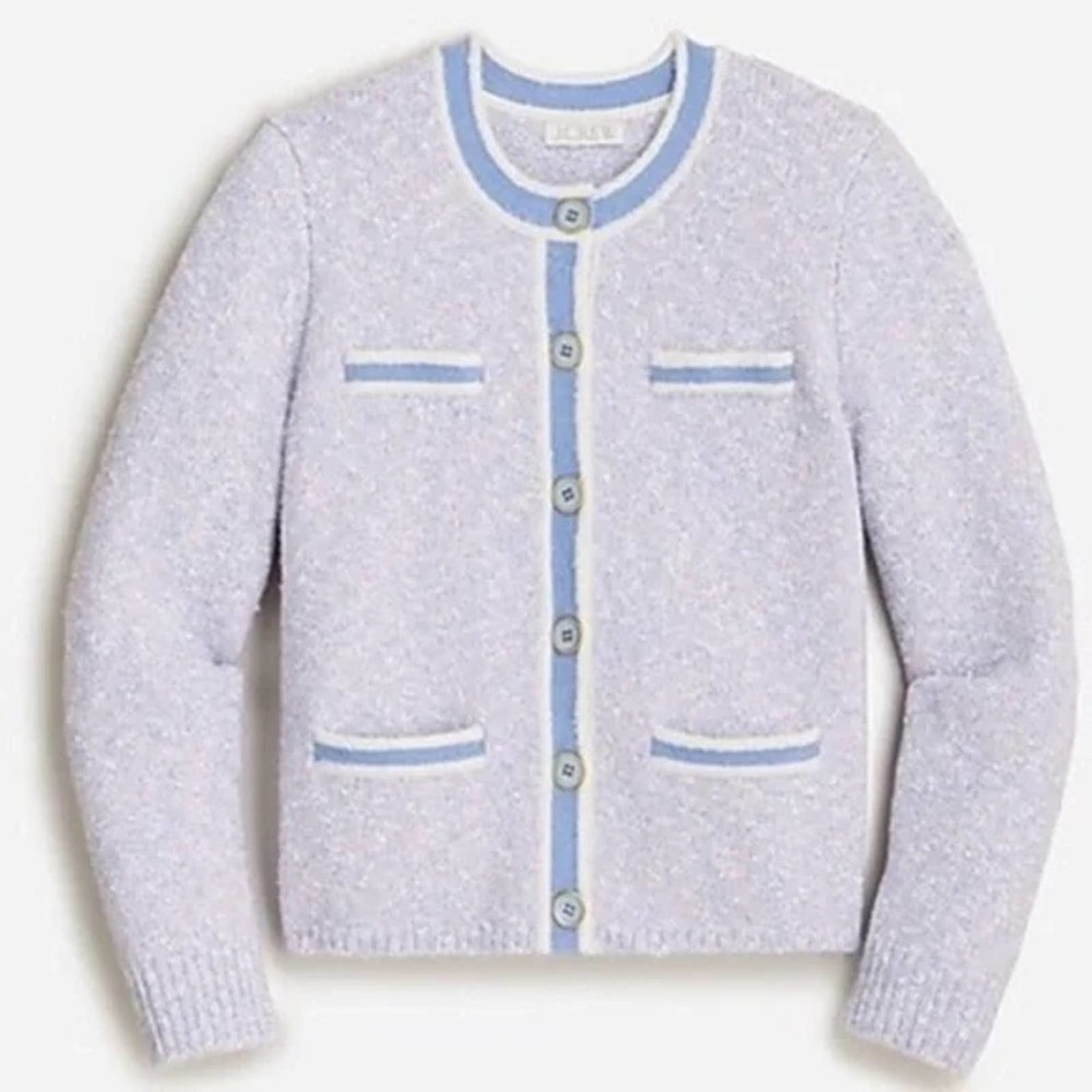 J. Crew Marled Sweater Lady Blazer Jacket - Brand New - XL - Picture 3 of 8